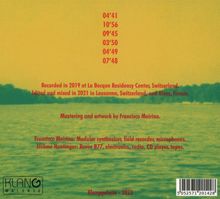 Francisco Meirino &amp; Jérôme Noetinger: Drainage, In Six Parts, CD
