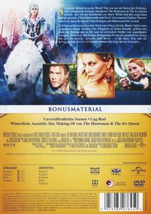 The Huntsman &amp; The Ice Queen, DVD