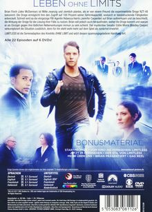 Limitless (Komplette Serie), 6 DVDs