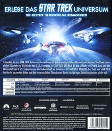 Star Trek 1-10 (Blu-ray), 10 Blu-ray Discs