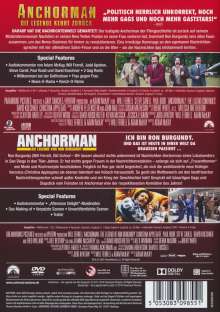 Anchorman 1 &amp; 2, 2 DVDs