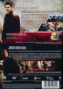 Jack Reacher / Jack Reacher: Kein Weg zurück, 2 DVDs