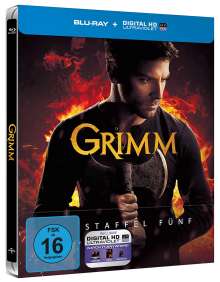 Grimm Staffel 5 (Blu-ray im Steelbook), 5 Blu-ray Discs