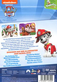 Paw Patrol Vol. 1, DVD