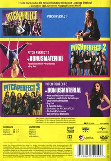 Pitch Perfect Trilogy, 3 DVDs