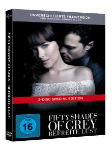 Fifty Shades of Grey 3 - Befreite Lust (Limited Edition) (Digibook), 2 DVDs