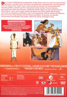 Der Prinz von Ägypten, DVD