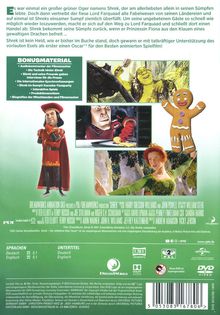 Shrek - Der tollkühne Held, DVD