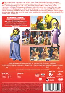 Shrek 3: Shrek der Dritte, DVD