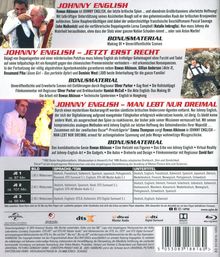 Johnny English 3 Movie Collection (Blu-ray), 3 Blu-ray Discs