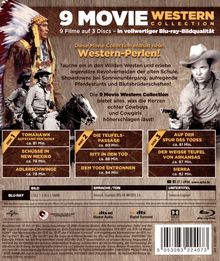 9 Movie Western Collection Vol. 2 (Blu-ray), 3 Blu-ray Discs