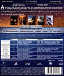 Dragonheart 1-5 (Blu-ray), 5 Blu-ray Discs