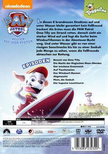 Paw Patrol: Einsatz im Wasser, DVD