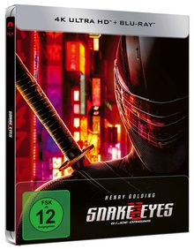 Snake Eyes: G.I. Joe Origins (Ultra HD Blu-ray &amp; Blu-ray im Steelbook), 1 Ultra HD Blu-ray und 1 Blu-ray Disc