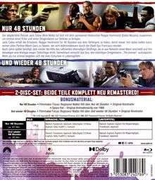 Nur 48 Stunden / Und wieder 48 Stunden (Blu-ray), 2 Blu-ray Discs