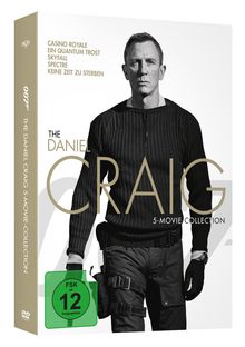 Daniel Craig 5-Movie-Collection, 5 DVDs