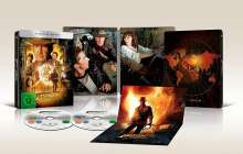 Indiana Jones und das Königreich des Kristallschädels (Ultra HD Blu-ray &amp; Blu-ray im Steelbook), 1 Ultra HD Blu-ray und 1 Blu-ray Disc