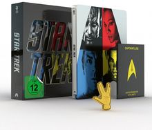 Star Trek (2009) (Titans of Cult) (Ultra HD Blu-ray &amp; Blu-ray im Steelbook), 1 Ultra HD Blu-ray und 1 Blu-ray Disc