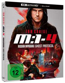 Mission: Impossible 4 - Phantom Protokoll (Ultra HD Blu-ray &amp; Blu-ray im Steelbook), 1 Ultra HD Blu-ray und 2 Blu-ray Discs