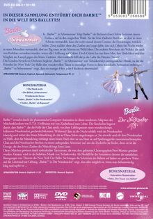 Barbie in: Schwanensee / Barbie in: Der Nußknacker, 2 DVDs