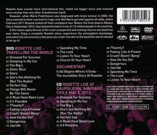 Roxette: Live: Travelling The World 2012 (CD + DVD), 1 DVD und 1 CD