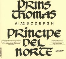 Prins Thomas: Principe Del Norte, 2 CDs