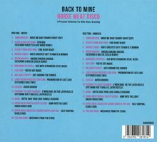 Back To Mine, CD