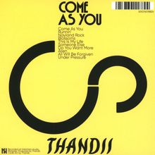 Thandii: Come As You, CD