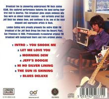 Jeff Beck: Live At The Record Plant, San Francisco 1968, CD
