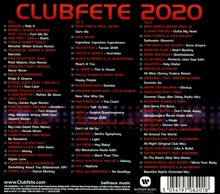 Clubfete 2020 (63 Club Dance &amp; Party Hits), 3 CDs