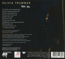 Olivia Trummer (geb. 1985): For You, CD