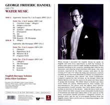 Georg Friedrich Händel (1685-1759): Wassermusik (180g), LP
