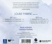Louise Farrenc (1804-1875): Symphonien Nr.1-3, 2 CDs