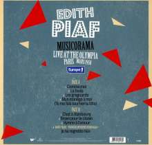 Edith Piaf (1915-1963): Musicorama - Live At The Olympia Paris (Mars 1958) - Europe 1 (Limited Edition) (Red Vinyl), LP