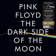 Pink Floyd: The Dark Side Of The Moon (50th Anniversary) (2023 Remaster) (180g) (Limited Collector's Edition) (Picture Discs: UV Printed Art On Clear Vinyl), 2 LPs