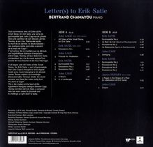 Bertrand Chamayou - Letter(s) to Erik Satie (180g), LP