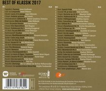 Best of Klassik 2017 - Die Echo Klassik Preisträger, 2 CDs