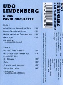 Udo Lindenberg: Alles klar auf der Andrea Doria (50. Jubiläum) (remastered) (limitierte himmelblaue Kassette), MC