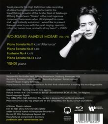 Yundi Li - Mozart (The Sonata Salzburg Project), Blu-ray Disc