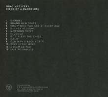 Jono McCleery: Seeds Of A Dandelion, CD