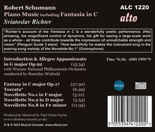 Robert Schumann (1810-1856): Klavierwerke, CD