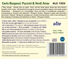 Carlo Bergonzi  - Puccini and Verdi Arias, CD