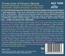 Twenty Gems of Viennese Operetta, CD