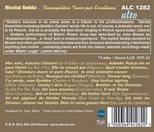 Nicolai Gedda - The Cosmopolitan Tenor, CD