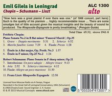Emil Gilels in Leningrad, CD