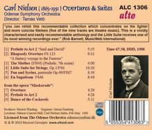 Carl Nielsen (1865-1931): Orchesterstücke, CD
