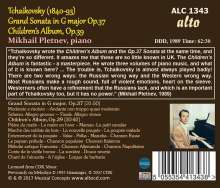 Peter Iljitsch Tschaikowsky (1840-1893): Klaviersonate op.37, CD