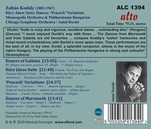 Zoltan Kodaly (1882-1967): Hary Janos-Suite, CD