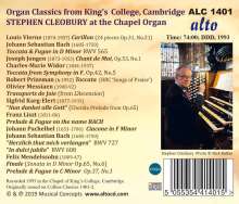 Stephen Cleobury - Organ Classics from King's College, CD
