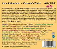 Joan Sutherland - Personal Choice, CD